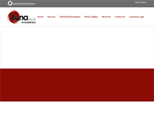 Tablet Screenshot of bunaelectric.com